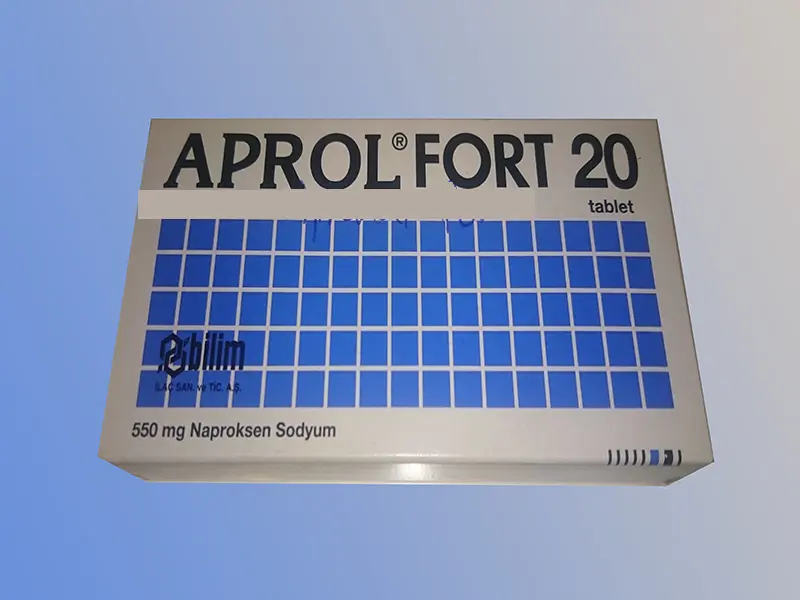 APROL 550 MG 20 TABLET görseli 2