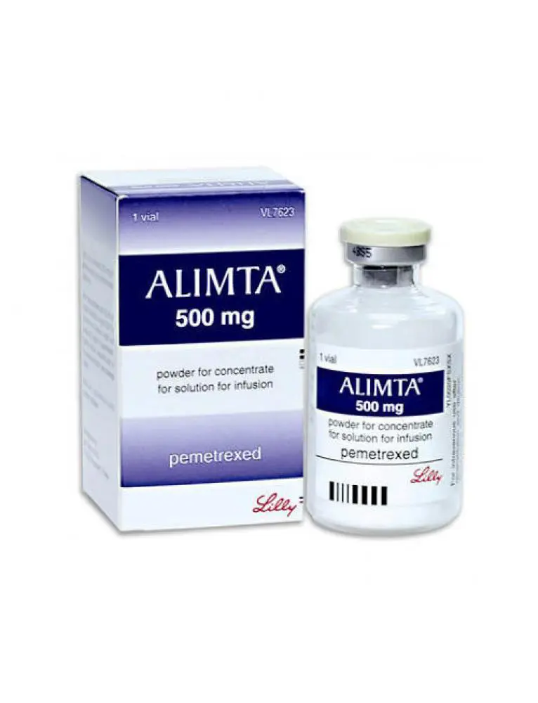 ALIMTA 500 MG INF. COZ. ICIN TOZ ICEREN 1 FLAKON kutu görseli