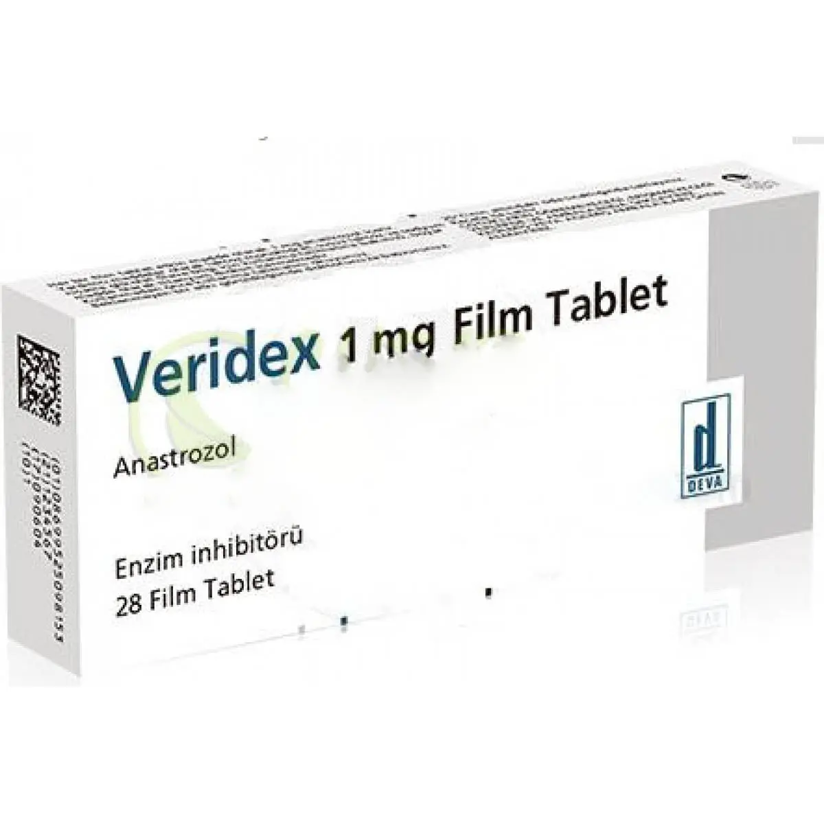 VERIDEX 1 MG FILM TABLET (28 TABLET) kutu görseli