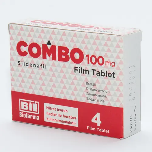 COMBO 100 MG 4 FILM KAPLI TABLET kutu görseli