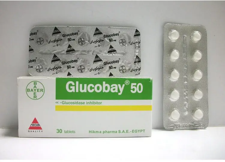GLUCOBAY 50 MG 30 TABLET kutu görseli