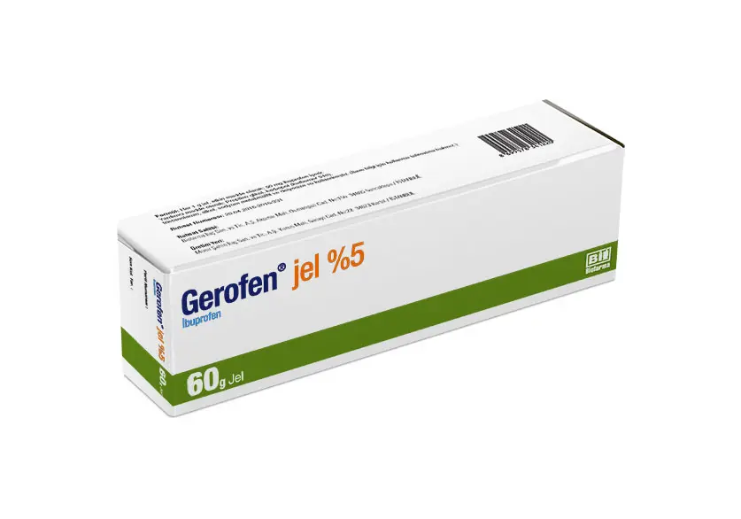 GEROFEN %5 JEL 60 GR kutu görseli