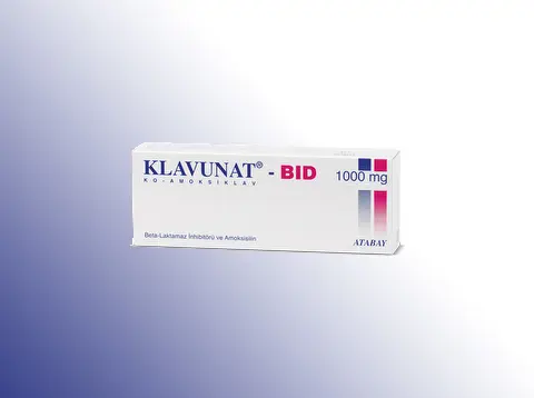 KLAVUNAT BID 1GR 14 TABLET görseli 2