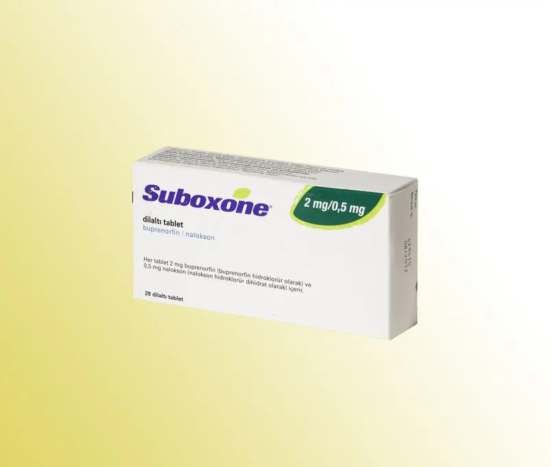 SUBOXONE 2 MG/0,5 MG 28 DILALTI TABLET kutu görseli