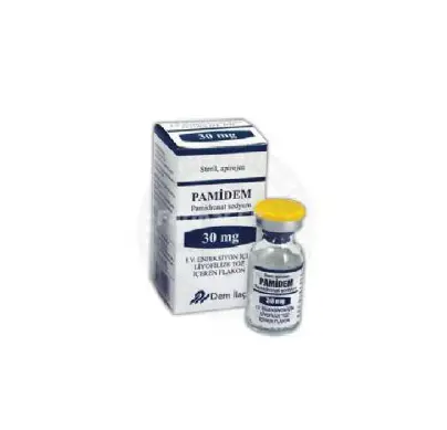 PAMIDEM 30 MG IV ENJEKSIYON ICIN LIYOFILIZE TOZ ICEREN 1 FLAKON kutu görseli