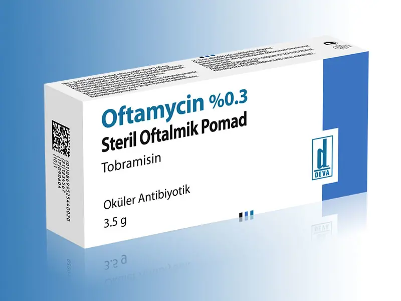 OFTAMYCİN Göz Merhemi kutu görseli