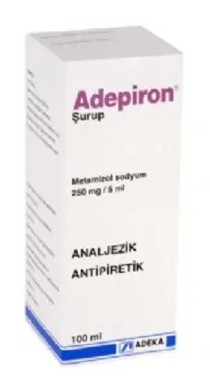 ADEPIRON 250 MG/5 ML 100 ML SURUP kutu görseli