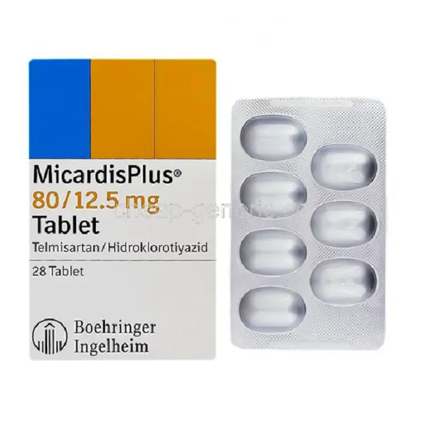 MICARDIS PLUS 80/12,5 MG 28 TABLET kutu görseli