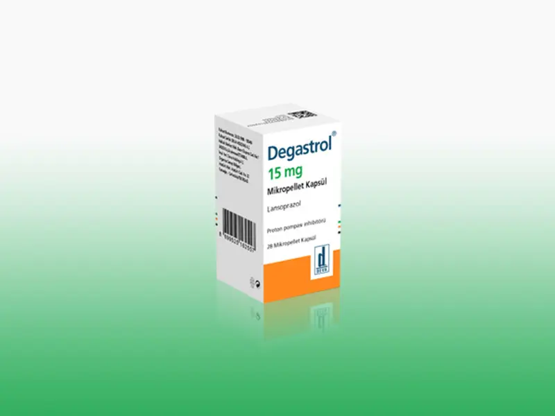 DEGASTROL 15 MG 28 KAPSUL kutu görseli