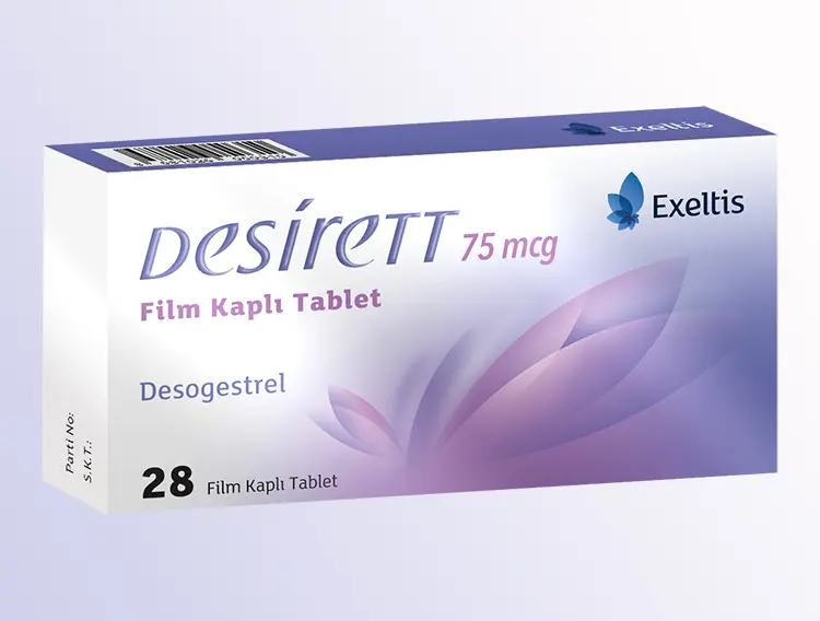 DESIRETT 75 MIKROGRAM 28 FILM TABLET kutu görseli