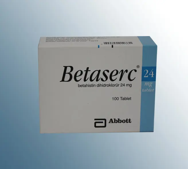BETASERC 24 MG 100 TABLET kutu görseli