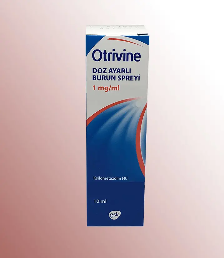 OTRIVINE DOZ AYARLI 10 ML  BURUN  SPREY kutu görseli