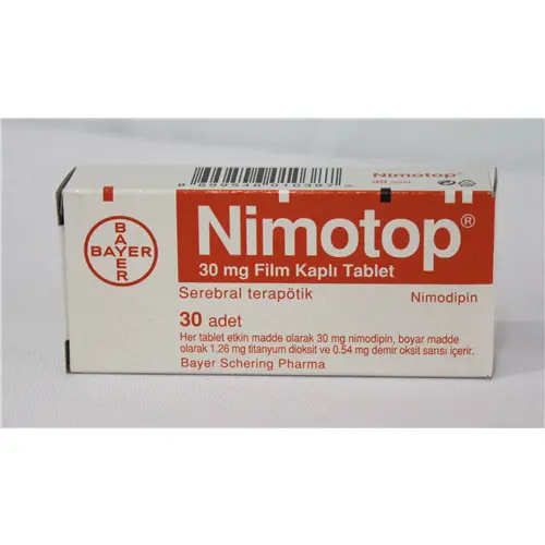 NIMOTOP 30 MG 30 TABLET kutu görseli