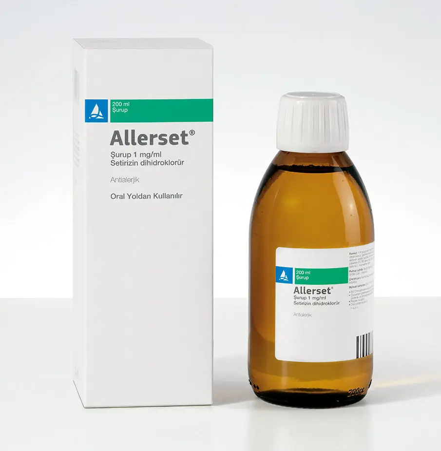 ALLERSET 1 MG/1 ML SURUP (200ML) kutu görseli
