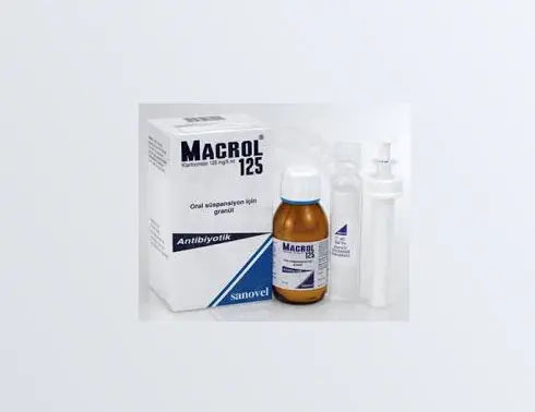 MACROL 125 MG/5 ML ORAL SUSPANSIYON ICIN GRANUL 100 ML görseli 2