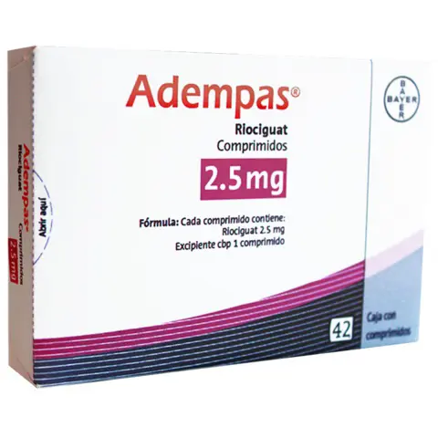 ADEMPAS 2,5 MG 42 FILM KAPLI TABLET kutu görseli