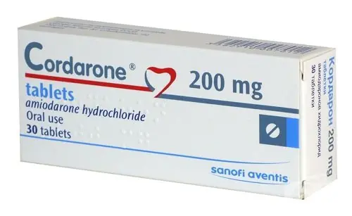 CORDARONE BT 200 MG 30 TABLET kutu görseli