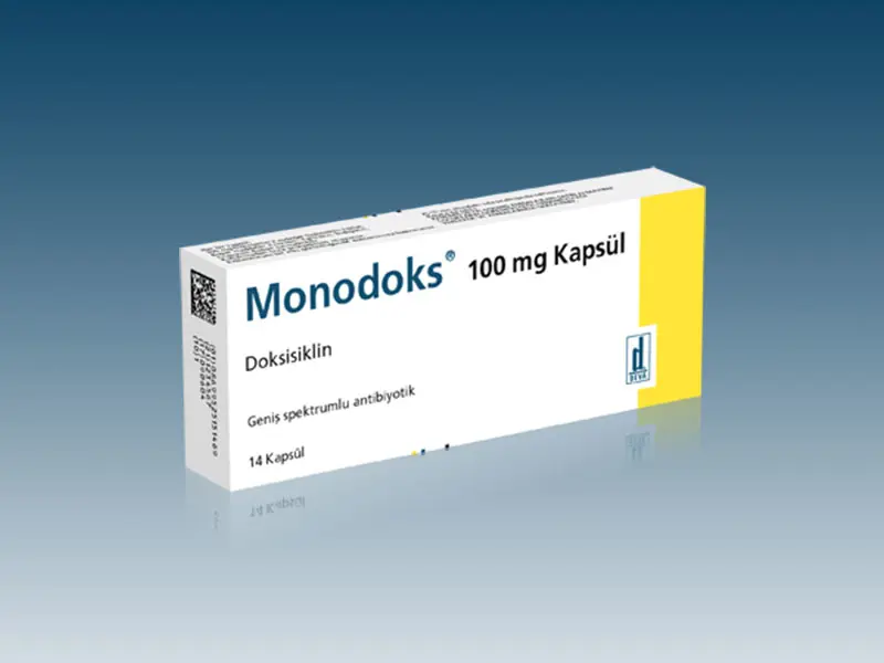 MONODOKS 100 MG 14 KAPSUL kutu görseli