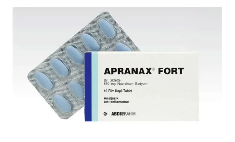 APRANAX FORTE 550 MG 10 FILM KAPLI TABLET kutu görseli