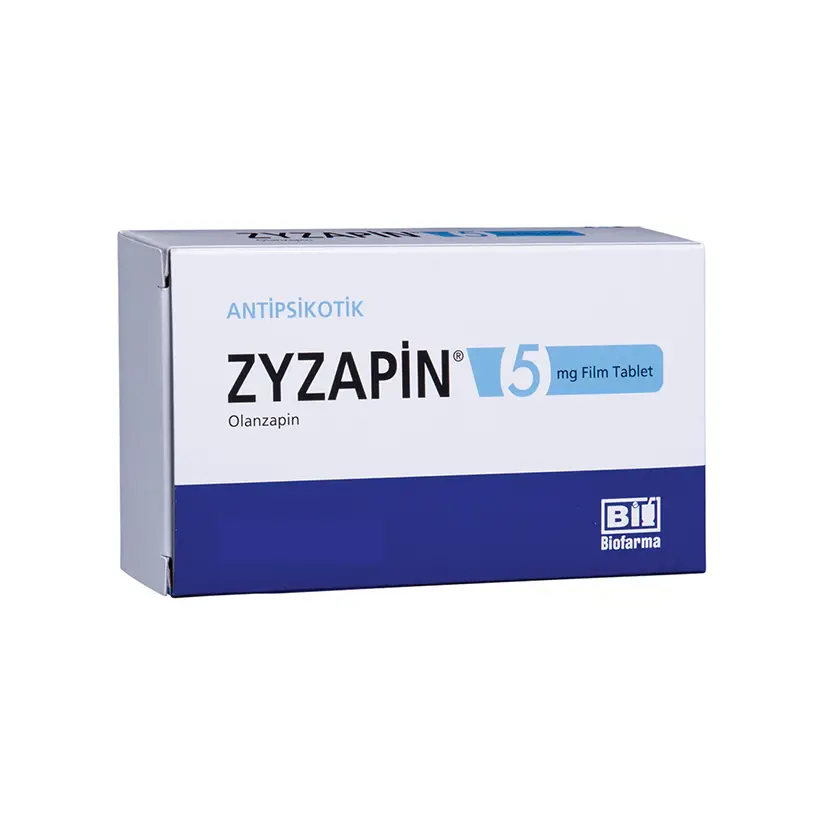 ZYZAPIN 5 MG 84 FILM TABLET görseli 2