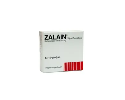 ZALAIN 300 MG VAJINAL SUPOZITUVAR (1 SUPP.) kutu görseli