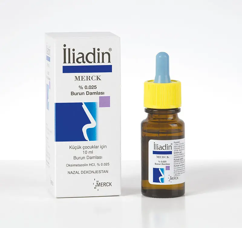 ILIADIN MERCK %0,025 DAMLA, COZELTI (10 ML) kutu görseli