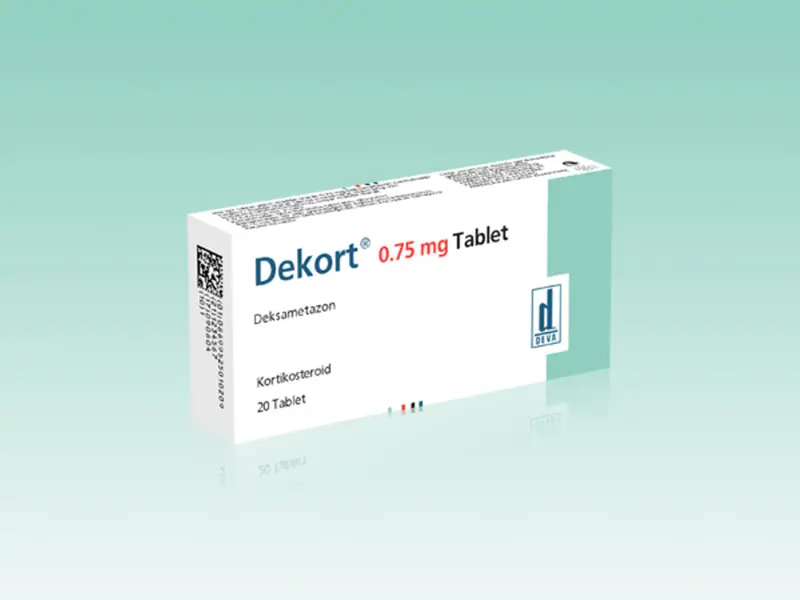 DEKORT 0,75 MG 20 TABLET kutu görseli