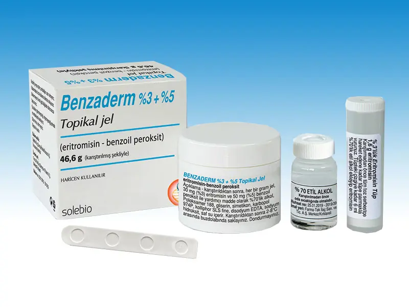 BENZADERM %3 + %5 TOPIKAL JEL kutu görseli