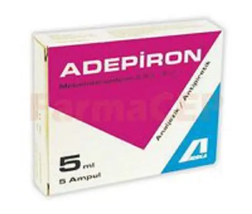 ADEPIRON 2,5 GR/5 ML ENJEKSIYONLUK COZELTI kutu görseli