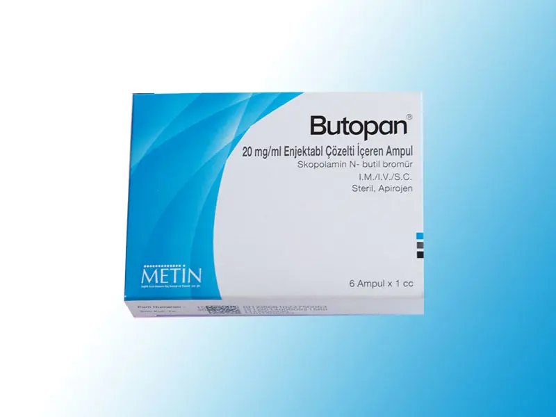 BUTOPAN 20 MG/ ML ENJEKTABL COZ. ICEREN 6 AMPUL kutu görseli