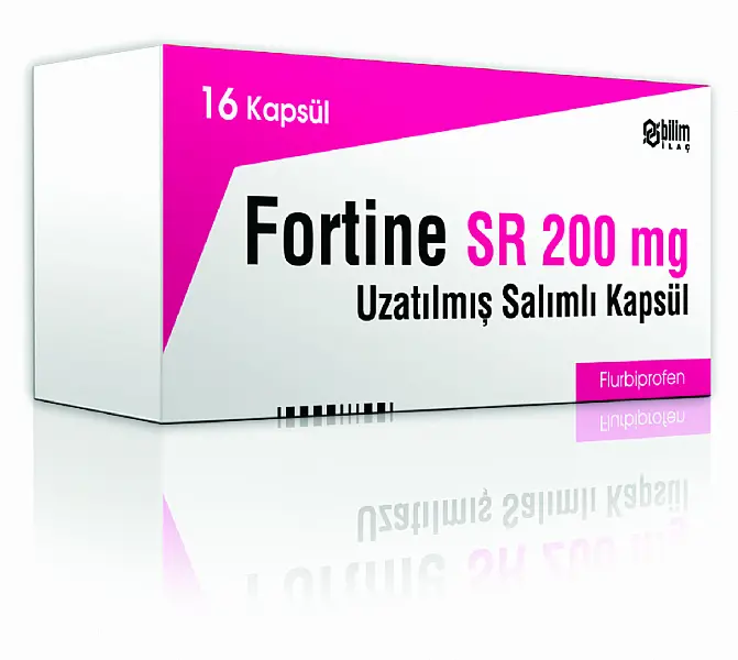 FORTINE SR 200 MG UZATILMIS SALIMLI 16 KAPSUL kutu görseli