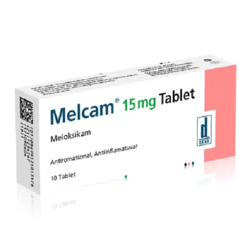 MELCAM 15 MG 10 TABLET kutu görseli