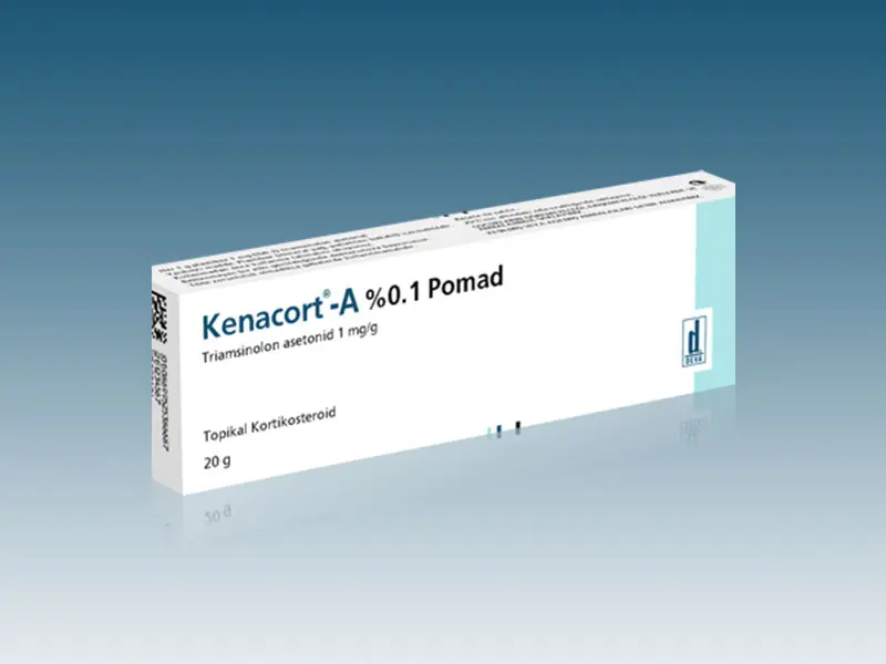 KENACORT-A % 0,1 20 GR POMAD kutu görseli