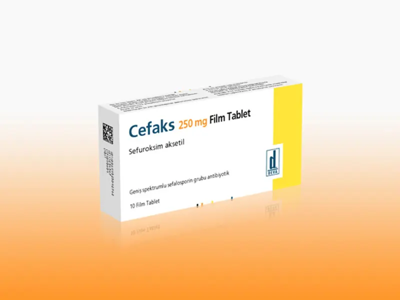 CEFAKS 250 MG 14 FILM TABLET kutu görseli