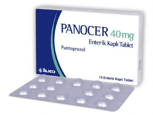 PANOCER 40 MG 14 ENTERIK KAPLI TABLET kutu görseli