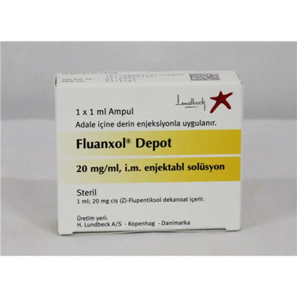 FLUANXOL DEPOT 20MG/ML 1 AMPUL kutu görseli