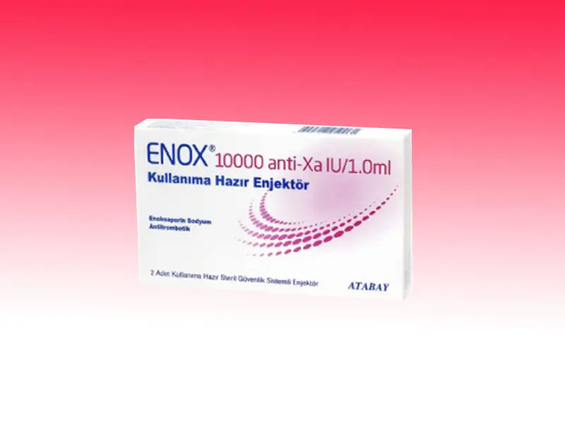 ENOX 10000 ANTI-XA IU/1 ml Enjektör kutu görseli
