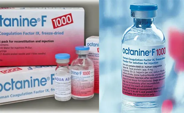 OCTANINE F FAKTOR IX 1000 IU 1 FLAKON kutu görseli