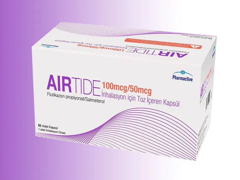 AIRTIDE 100 mcg Kapsül kutu görseli