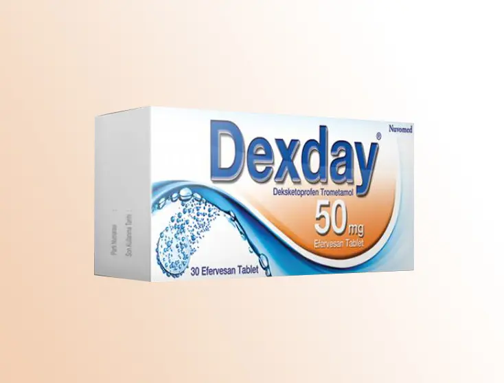 DEXDAY 50 MG 30 EFERVESAN TABLET görseli 2