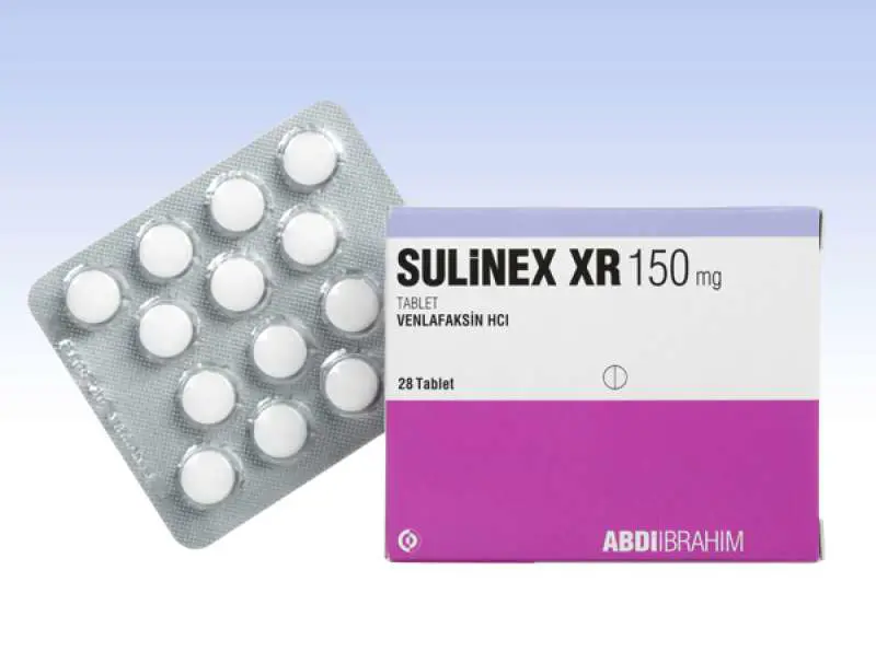 SULINEX 150 MG XR 28 TABLET kutu görseli
