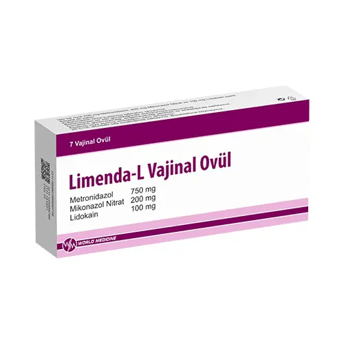 LIMENDA-L  VAJINAL 7 OVUL kutu görseli