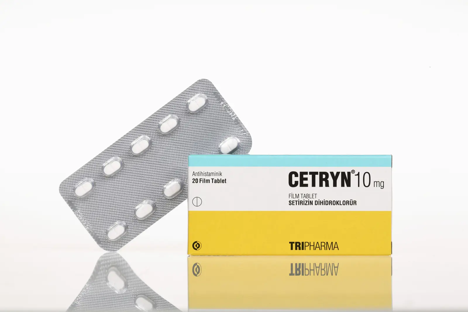 CETRYN 10 MG 20 FILM TABLET kutu görseli