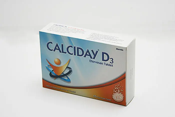 CALCIDAY D3 1200 MG/800 IU 45 EFERVESAN TABLET kutu görseli