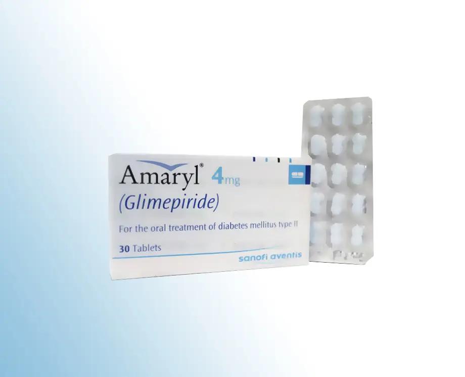 AMARYL 4 MG 30 TABLET kutu görseli