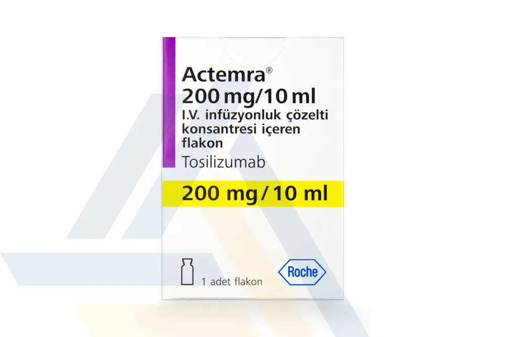 ACTEMRA 200 MG/10 ML IV INFUZYONLUK COZELTI KONSANTRESI 1 FLAKON kutu görseli