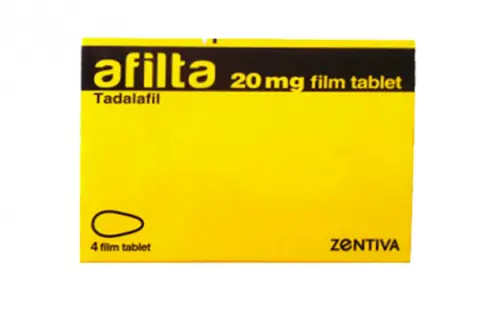 AFILTA 20 MG 4 FILM TABLET kutu görseli