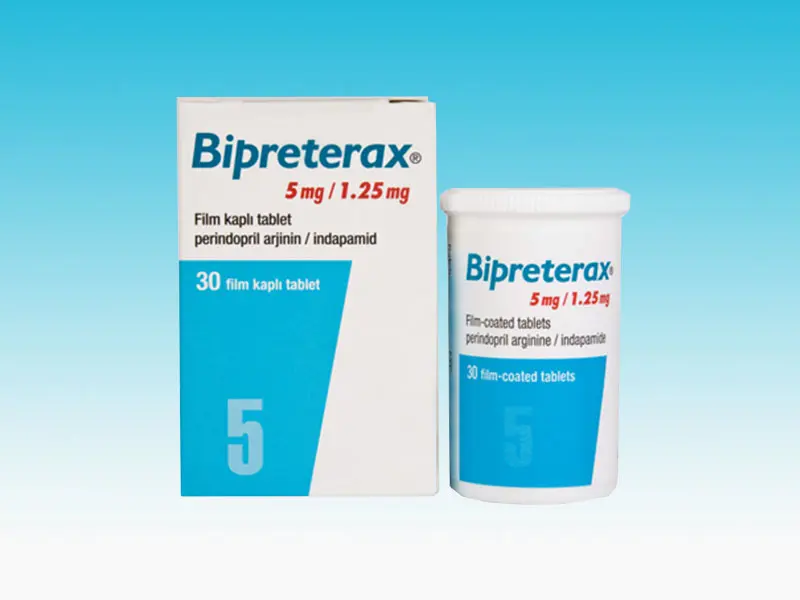 BIPRETERAX 5 mg/1.25 mg Tablet kutu görseli