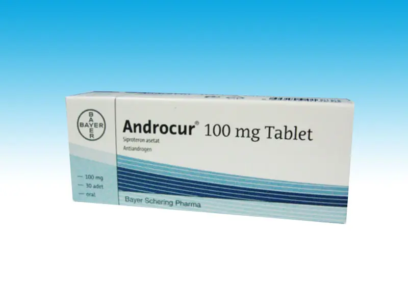 ANDROCUR-100 30 TABLET kutu görseli
