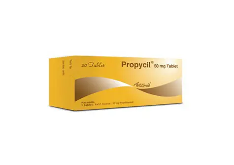 PROPYCIL 50 MG 20 TABLET kutu görseli